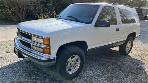 1997 Chevrolet Tahoe For Sale At Auction Mecum Auctions