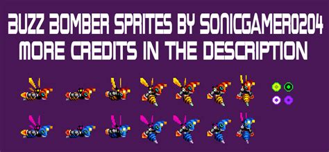 Sonic Generations 2dbuzz Bomber And Buzzer By Sonicgamer0204 On