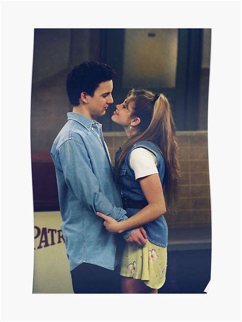 Cory And Topanga Poster By Alessiapaps Cory And Topanga Boy Meets World Couple Goals Teenagers