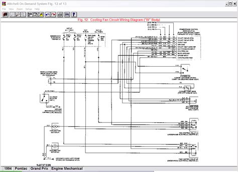 Diagram Pontiac Grand Prix V Engine Cooling System Diagram