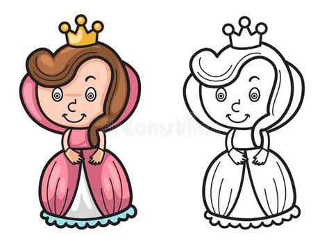 Coloring Queen Stock Illustrations 2730 Coloring Queen Stock