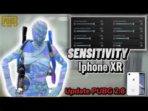 NEW UPDATE 2 8 SETTING SENSITIVITAS IPHONE XR No Recoil Sensi PUBG