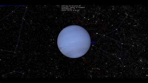 Voyager 2 Flyby Of Neptune Youtube