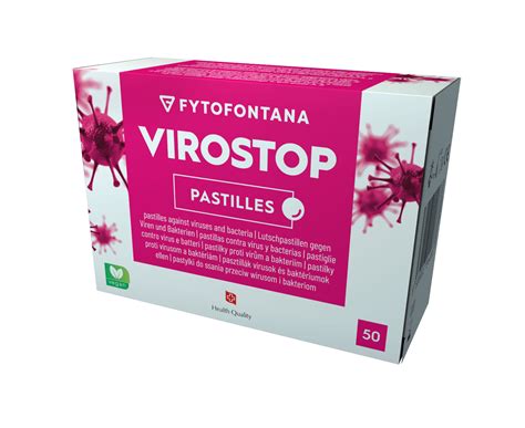 Virostop Pastilky 50 ks - Zdraví.euro.cz - Zdraví.euro.cz