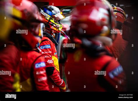 Le Mans France 10th June 2023 Giovinazzi Antonio Ita Ferrari Af