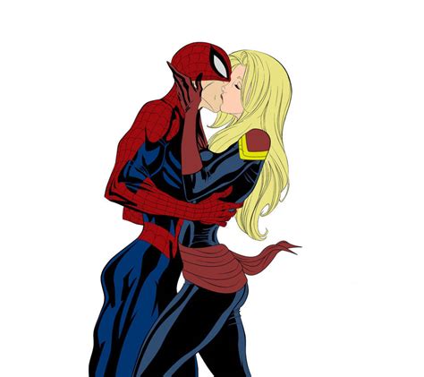 Wallpaper Hd Spiderman Kiss Images Myweb