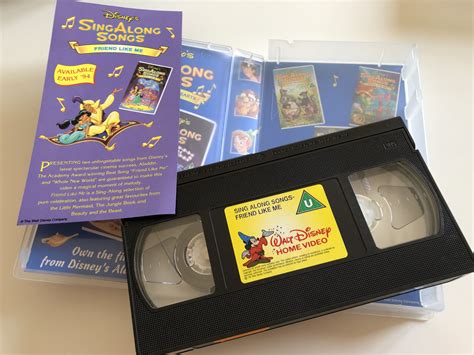 Disney Sing Along Songs Vol. 9: Friend Like Me VHS