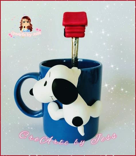 Pastaflexible Snoopy Creartebyjess Polymer Clay Disney Polymer Clay