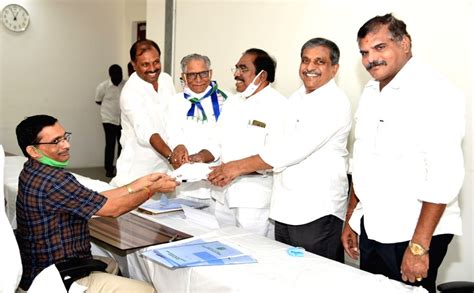 6 YSRCP Candidates File Nominations For MLC Polls In AP