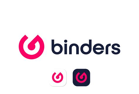 Binders logo design brand identity visual branding on Behance