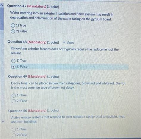 Solved Question 44 Mandatory 1 Point Two Characteristics Chegg