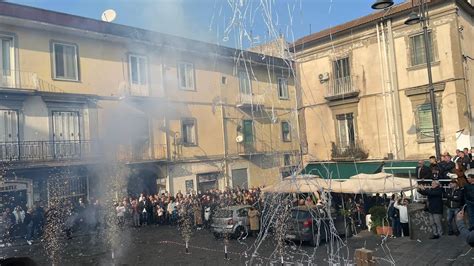 Spettacolo Di Fuochi Silenziosi Processione Del Bambinello 2023