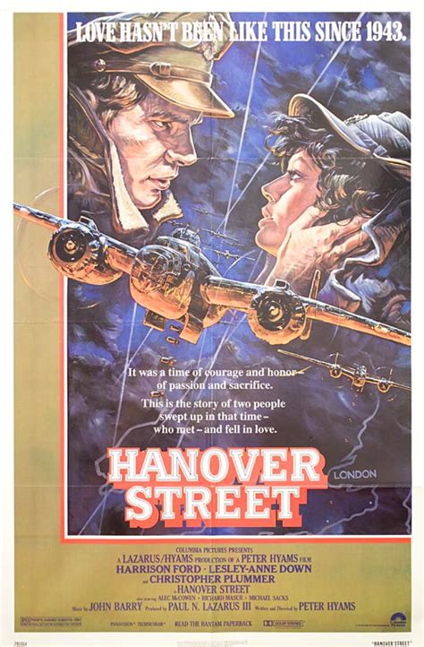 Hanover Street Original 1979 U.S. One Sheet Movie Poster - Posteritati ...