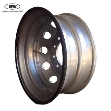 Tubeless Steel Wheel With Rim Size For Heavy Duty Truck Tire