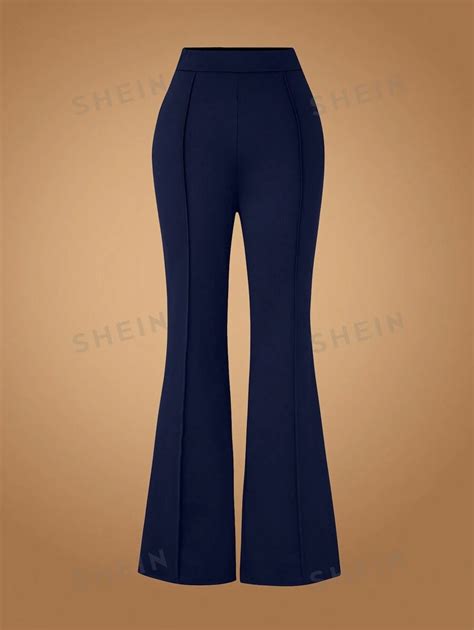 Shein Lune Plus Size High Waisted Straight Pants Shein Usa