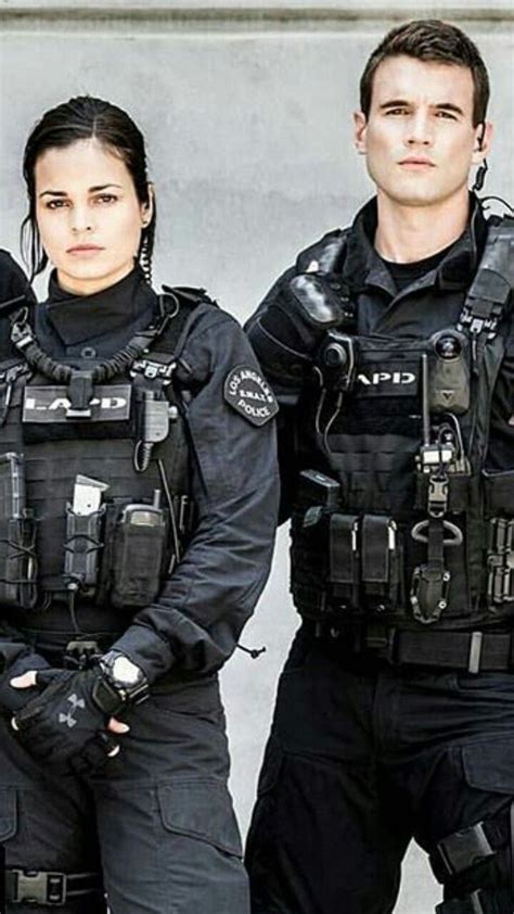 Lina Esco And Alex Russell Swat Police Lina Esco Alex Russell