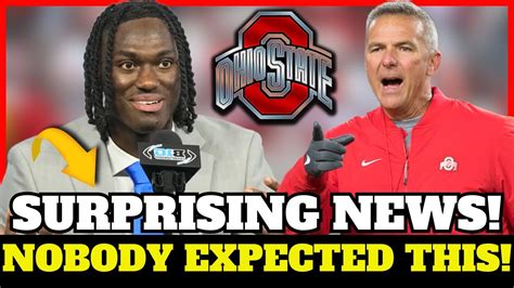 BIG REVELATION OHIO STATE SURPRISES EVERYONE WITH THIS REVELATION