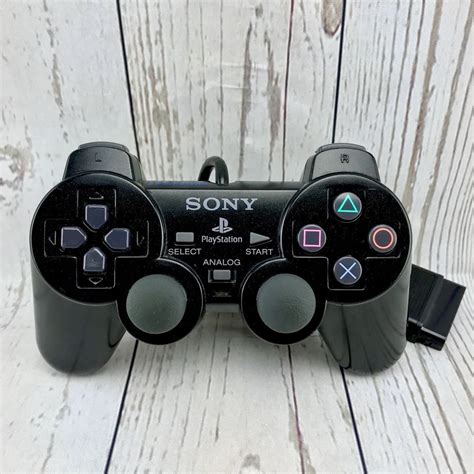 Sony Playstation DualShock Controller For Sony PlayStation 2 Black