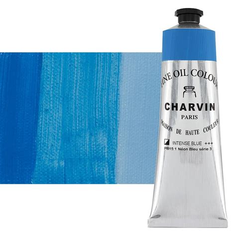 Charvin Fine Oil Paint Intense Blue 150ml Jerry S Artarama