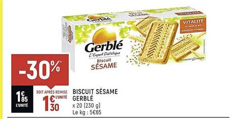 Offre Biscuit S Same Gerbl Chez Vival