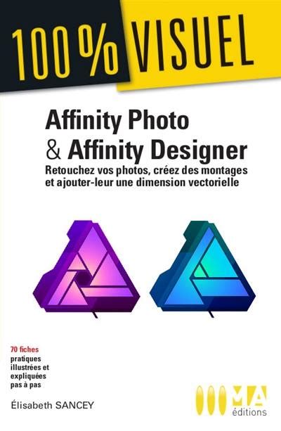 Livre Affinity Photo Affinity Designer Retouchez Vos Photos