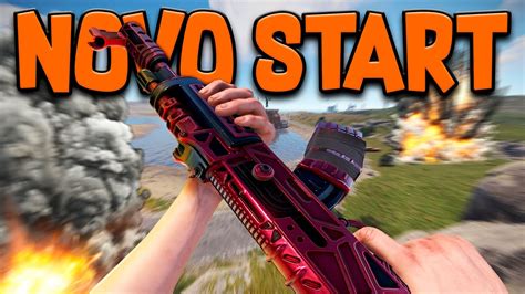 Rust A SORTE BATEU FORTE NESSE NOVO START Wipe 21 Ep 1 YouTube