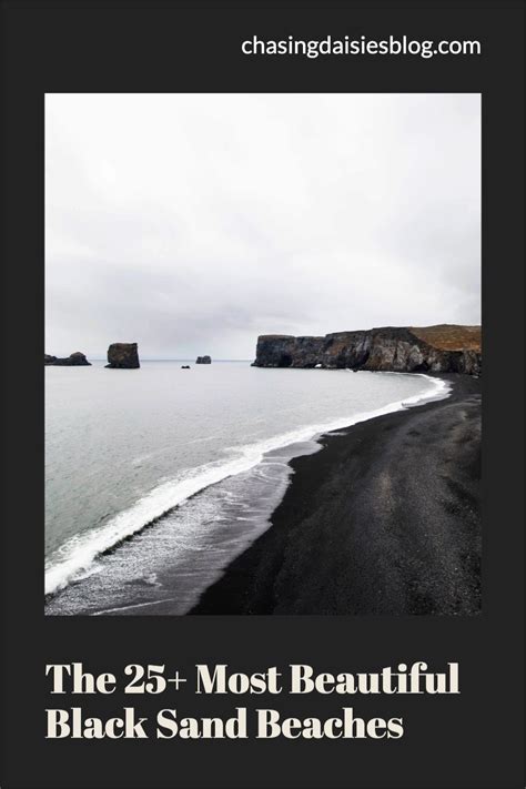 The 25 Most Beautiful Black Sand Beaches In The World Black Sand Beach Beaches In The World