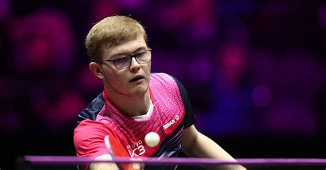 WTT Champions Macao 2023 Alexis Lebrun prend une manche à Ma Long