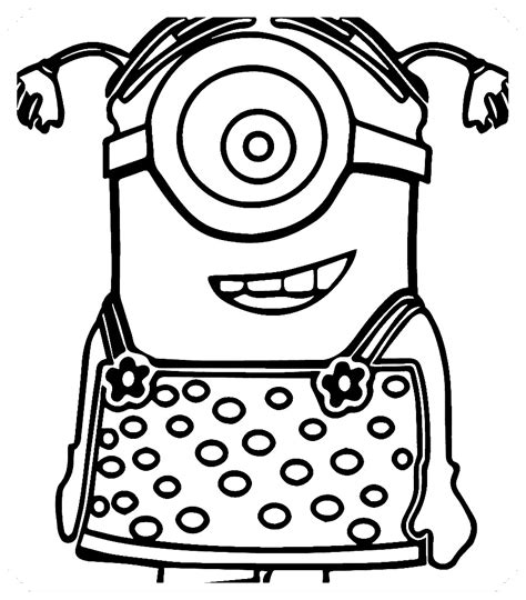 Dibujos Para Colorear De Minions 3 Dibujos Para Colorear Y Pintar