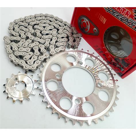 CHAIN SPROCKET SET SNIPER 135 LC 135 14T 38T 428 120L MRTR