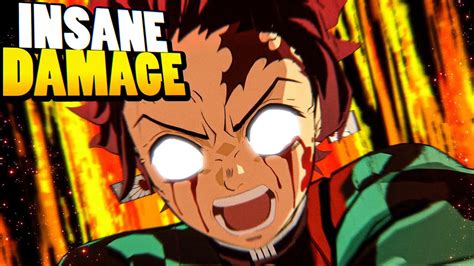 The NEW Bloody Rage Tanjiro Is FIRE NEW DEMON SLAYER DLC YouTube