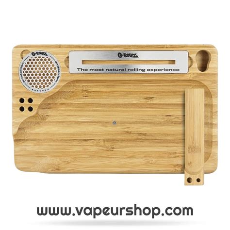 Plateau Rouler Bambou Grand G Rollz X Vapeurshop