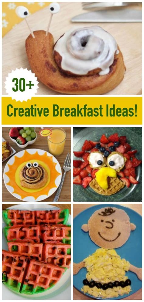 Super Fun Ideas For Creative Breakfasts That Kids Will Love Creative