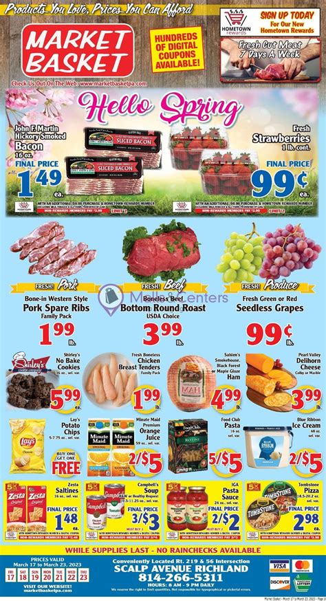 Market Basket Pa Weekly Ad Valid From To