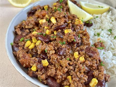 Recettes De Chili Con Carne Et Cook O