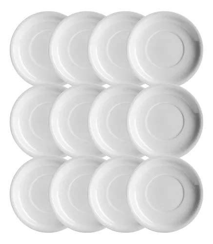 Plato T Porcelana Blanca Verbano L Nea Recta X