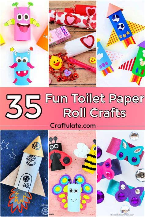 35 Easy Toilet Paper Roll Crafts For Kids Craftulate