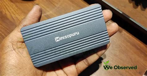 Minisopuru 40Gbps M 2 NVMe SSD Enclosure Review Fastest We Observed