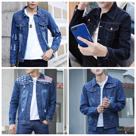 Джинсовый костюм с плюшевой подкладкой мужской зимний утепленный топом ...