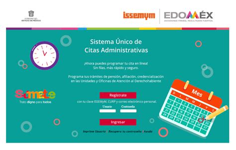 Sistema Nico De Citas Para Tr Mites Administrativos Issemym