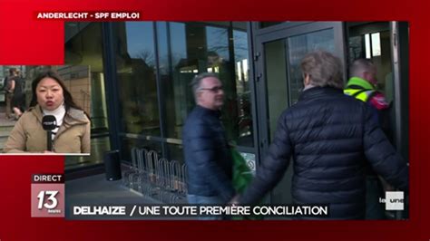 delhaize  huissier au magasin de schaerbeek auvio