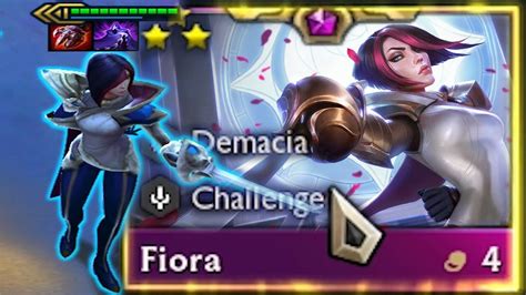 Fiora 3 Star SET 9 5 TFT SET 9 5 RANKED YouTube