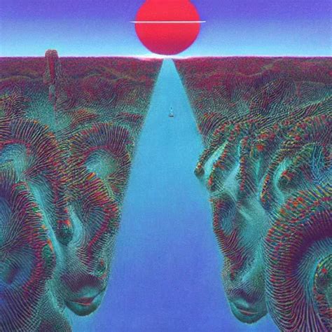 Tame Impala Album Cover Made By Zdzis Aw Beksi Ski Stable Diffusion