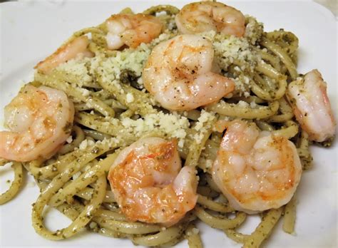 Pesto Shrimp Linguine Quick And Easy Weeknight Meal Delishably