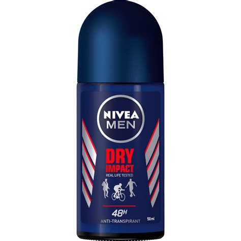 Nivea Men Dry Impact Deodorant Roller 50 Ml 50 Ml Etos