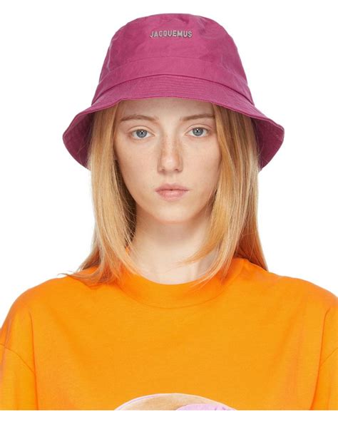 Jacquemus Cotton Purple La Montagne Le Bob Gadjo Beach Hat Lyst