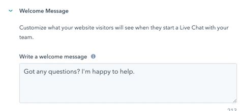How To Set Up A Live Chat In Hubspot Inmotion Hosting