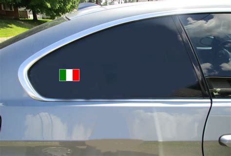 Italy Flag Sticker - U.S. Custom Stickers