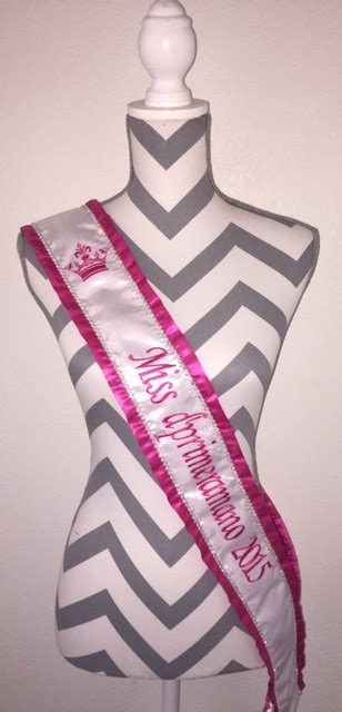 The Sash Out I Pageant Sash Gallery I Custom Sashes I Pageant Banners