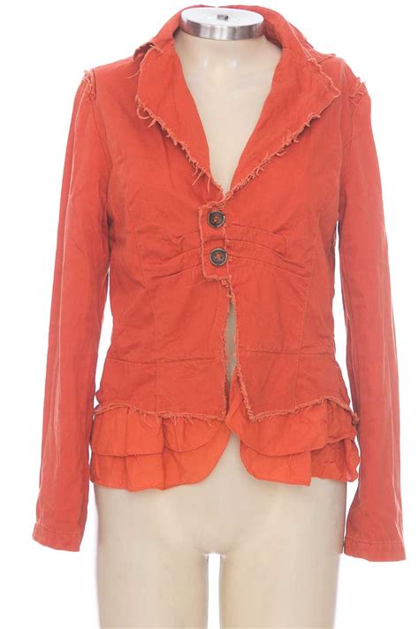 Chaqueta Abrigo Color Naranja Closeando Closeando